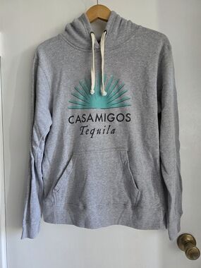 Casamigos Tequila  Gray Hoodie Sweatshirt